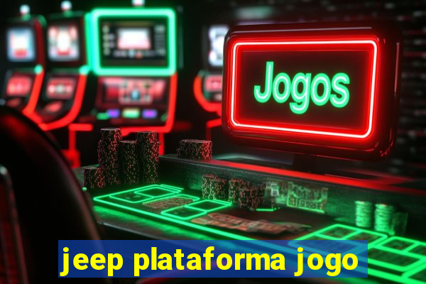 jeep plataforma jogo